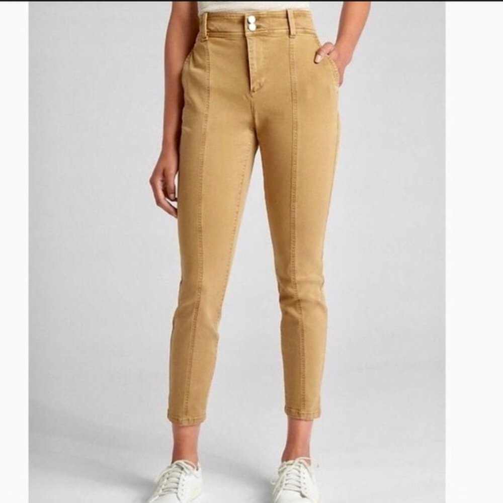 NWOT Gap High Rise Skinny Khaki Pants